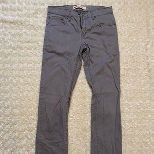 Grey Levi’s Jeans, perfect condition 28x28
